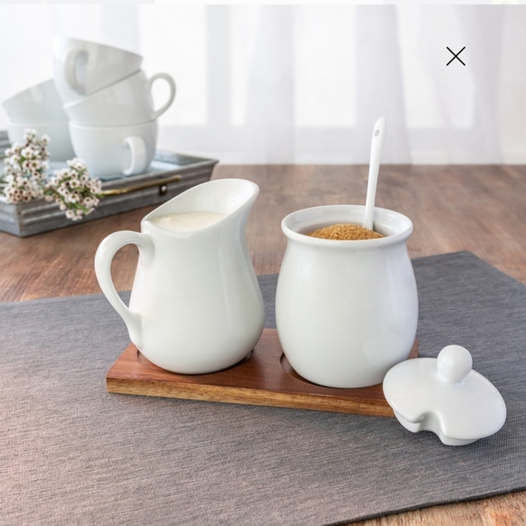 Better Homes And Gardens Porcelain Creamer Set NIP - Picture 7 of 7